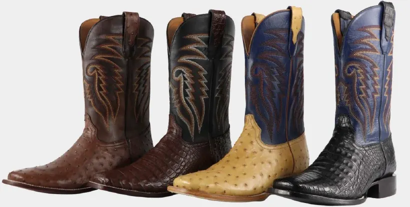 Western boots for private label programs